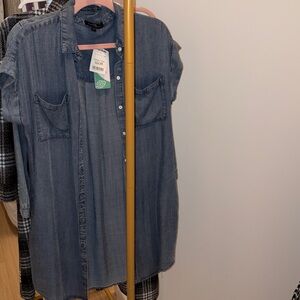 Velvet Heart Blue Denim Dress